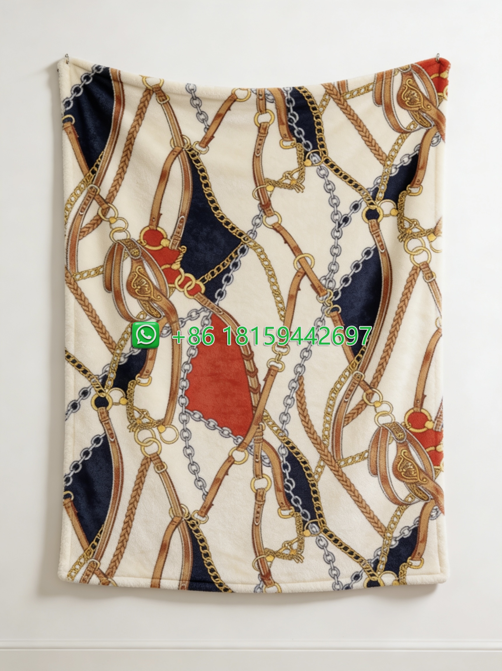 Hermes Throw Blankets